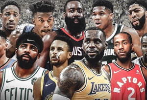 2019NBA全明星首轮票选结果 罗斯与韦德能